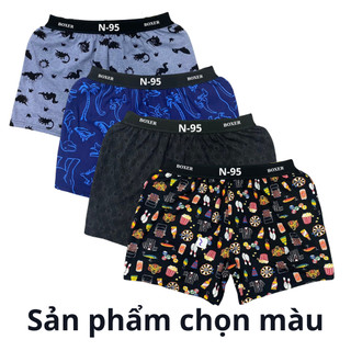 Quần đùi ngủ nam nữ, quần short ngắn thun cotton mặc nhà