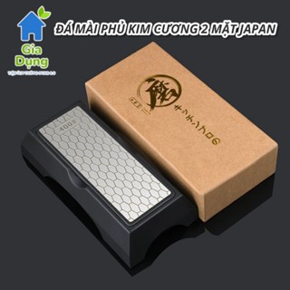 Đá mài dao hai mặt phủ kim cương Nhật Bản, mài dao phủ kim cương đa năng, mài nhanh dao nhà bếp lớn nhỏ, kéo, dụng cụ nh