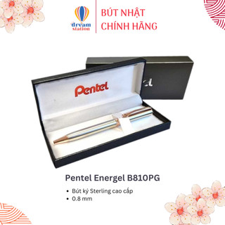  Bút Ký Nhật Bản Cao Cấp Pentel B810PGI 0.8mmI Mực xanhI Nét Viết Trơn MượtI Quà Tặng Cho Giáo Viên, Đối Tác