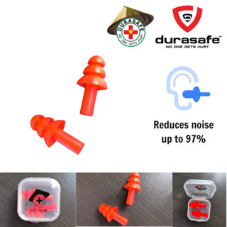 Nút Bịt Tai Chống ồn 2 Tầng DuraSafe Ear plugs, Bảo Vệ Tai giảm tiếng ồn lên tới 28db (giảm 97%)