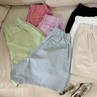 Quần short kaki nữ lưng thun Q886