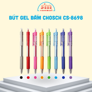 Bút Gel Bấm CHOSCH CS-8698 Văn Phòng Phẩm Sao Mai V3011055