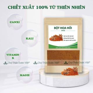 Bột hoa hồi nguyên chất 100g, nguyên liệu làm gia vị tẩm ướp, tạo hương thơm cho món ăn