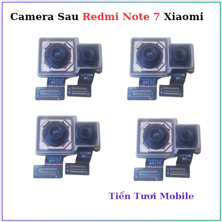 Camera sau xiaomi Redmi Note 7