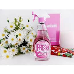 Nước hoa mini moschino fresh pink 5ml tách set