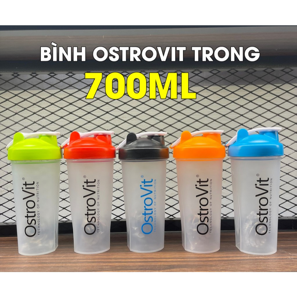 SHAKER CAO CẤP OSTROVIT BOTTLE 700ML