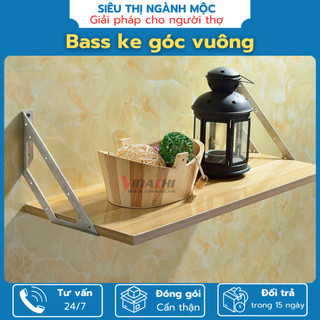 BASS KE GÓC VUÔNG - kết nối thành phần ván, pát đỡ ke vuông, đỡ kệ..v giá 1 chiếc