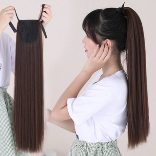 [FREESHIP50K] BUỘC TÓC GIẢ THẲNG 4 MÀU DÀI 45,55,65,70CM CÓ SẴN