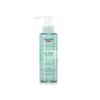 Sữa rửa mặt eucerin cho da dầu mụn - eucerin pro acne solution cleansing gel 200ml và 400ml pro acne