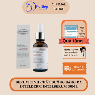Serum dưỡng sáng da mờ nám làm đều màu da Intelderm IntelSerum + 10% Niacinamide 30ml