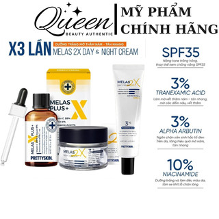 Kem Nám Melas Pretty skin Dưỡng Trắng Da Mờ Thâm Nám Pretty skin 50ml