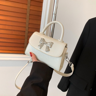  Túi xách nữ phối nơ chất da mềm cầm tay đeo chéo dây da chắc chắn mã 310 