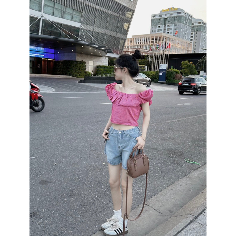 Quần short jean túi [HÌNH THẬT]