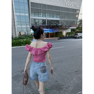 Quần short jean túi [HÌNH THẬT]