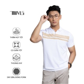 Áo Polo Nam Bluekite 111 - Sang Trọng, Vải Cá Sấu, Không Nhăn, Co Giãn, Form Chuẩn, Slim, Thể thao, Thoải mái