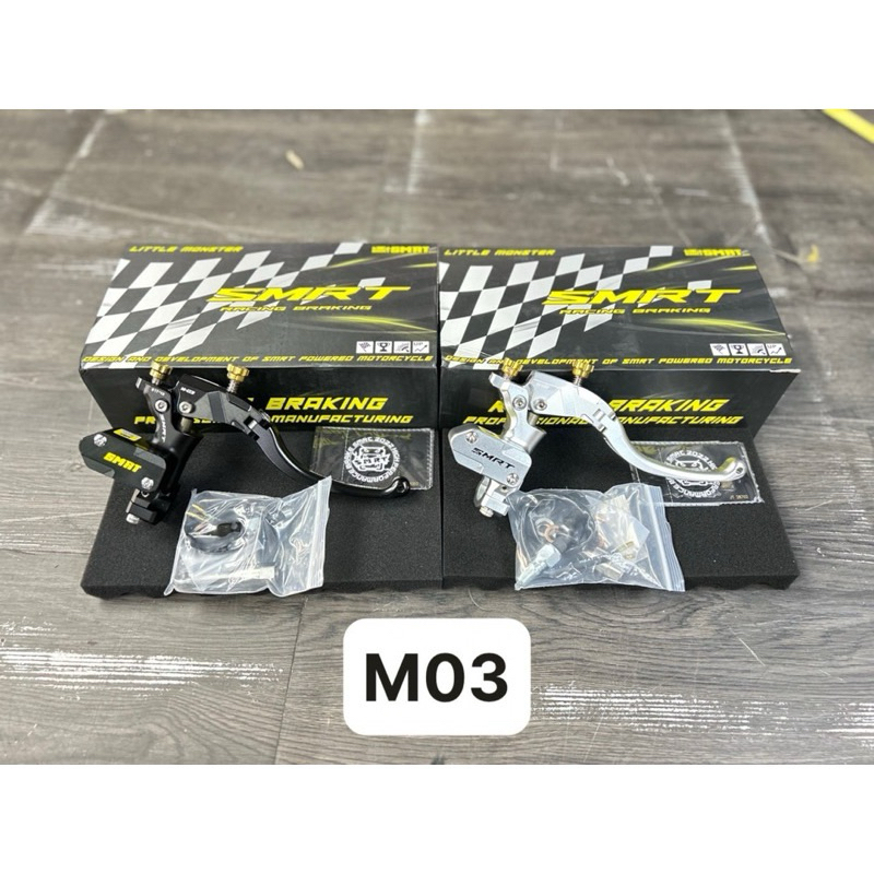 Tay dầu liền SMRT M03 - tay dầu gãy M03 SMRT - tay dầu phải đen bạc