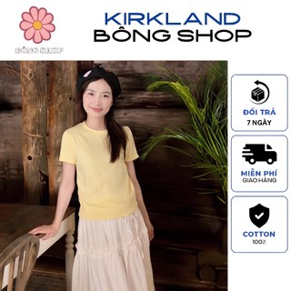 Áo thun Baby Tee - Mini Tee form nhỏ trơn màu VÀNG pastel Basic dễ thương dễ phối đồ - BÔNG SHOP