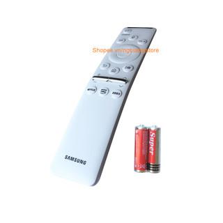 Remote Điều Khiển Tivi SAMSUNG Giọng Nói, Smart TV QLED, 4K BN59-01330F Trắng