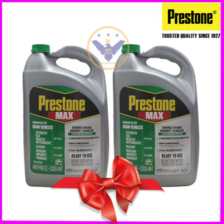 Combo 2 nước làm mát động cơ prestone max asian vehicles 50% - màu xanh lá - can 3.78l
