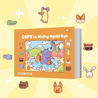 Sách Tô Màu Capy và những người bạn [Nhà sách Việt Nam-690]
