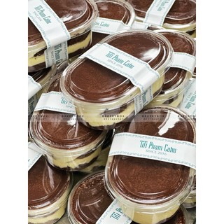 50 Hộp Nhựa Oval 450ml Đựng Bánh Tiramisu, Mousse (XY150G)