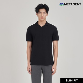 Áo polo nam modal slim fit cổ kiểu metagent ms 57e4212