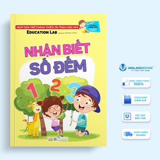 Sách vanlangbooks - tủ sách tư duy toán học hq - nhận biết số đếm
