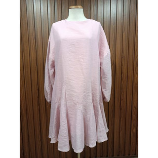 DICCI thanh lý - Đầm xòe hồng pastel bymo - Size L