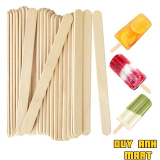 Que Kem Gỗ [500 Gram], Đè Lưỡi, Que Tròn Làm Mô Hình Handmade