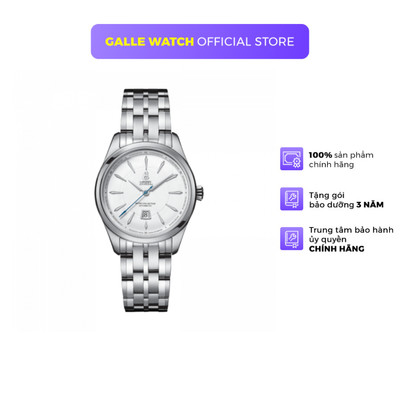 Đồng hồ cơ nữ Ernest Borel LS8380-48121 phong cách, mặt kính Sapphire, chống nước 5 ATM, dây thép đeo tay, chính hãng