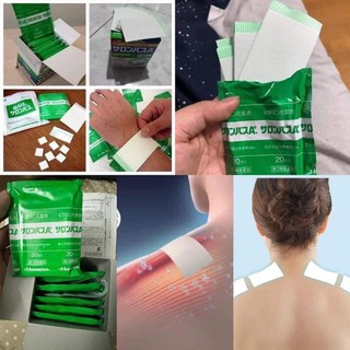 Miếng cao dán Salonpas Hisamitsu Nhật Bản hộp 140 miếng giảm nhanh các cơn đau