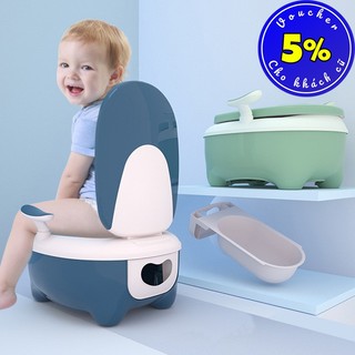<GIÁ DỌN KHO> Bô cho bé đi vệ sinh hình chim cánh cụt (kèm cọ) mới nhất 2020