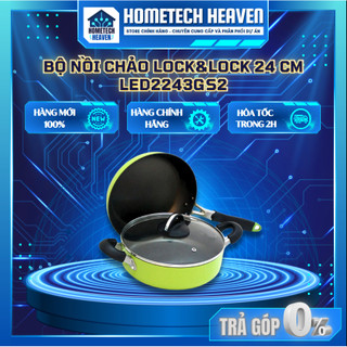 ☑️ LED2243GS2 - Bộ Nồi Chảo Lock&Lock 24 cm LED2243GS2 - Hàng Chính Hãng