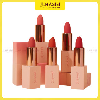 Son thỏi lì peach c - easy matte lipstick 3.7g