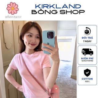 Áo thun Baby Tee - Mini Tee form nhỏ trơn màu HỒNG PASTEL Basic dễ thương dễ phối đồ - BÔNG SHOP