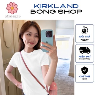 Áo thun Baby Tee - Mini Tee form nhỏ trơn màu TRẮNG Basic dễ thương dễ phối đồ - BÔNG SHOP