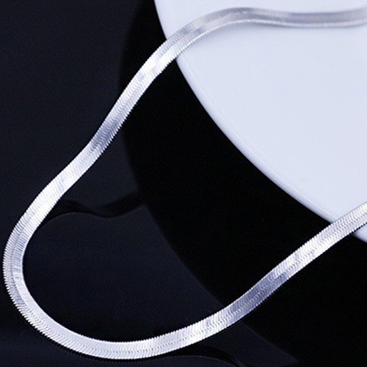 Dây chuyền nam nữ sợi mì titan cao cấp sang trọng rẻ đẹp wakaha vn không đen thép không gỉ V2