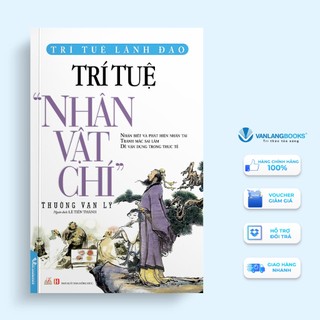Sách vanlangbooks - trí tuệ "nhân vật chí"