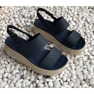 Sandal Crocs quai ngang đế bằng 5cm