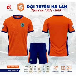 Quần áo Đá Banh Đội Tuyển Hà Lan Cam
