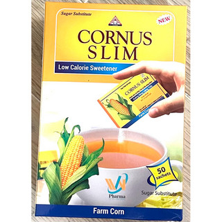 Đường ăn kiêng cornus slim , đường bắp ăn kiêng hộp 50 gói