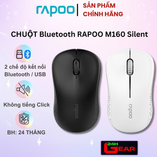 Chuột không dây Rapoo M160 Silent không tiếng