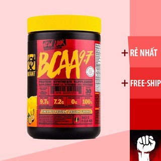 BCAA + [TẶNG BÌNH] | Mutant BCAA 9.7 | Giúp Tăng Sức Bền Luyện Tập Chống Dị Hóa Cơ Bắp [30 - 90 Lần 