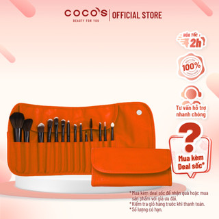 Bộ cọ trang điểm vacosi mars mission brush set 14pcs - bộ cọ trang điểm cá nhân 14 cọ - bóp cam