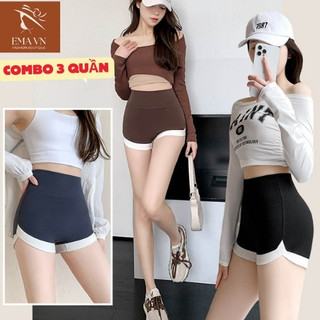 Quần short nữ thể thao,tôn dáng,cạp cao,quần đùi nữ mùa hè