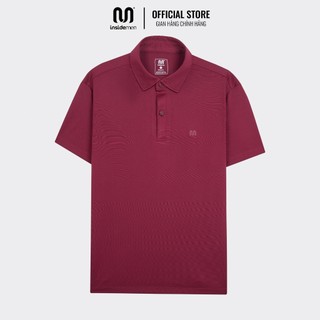 Áo Polo Nam Có Cổ Tay Ngắn INSIDEMEN Cao Cấp Phom Suông Trẻ Trung Thiết Kế Tinh Tế 3 Màu Cơ Bản IPS064S2