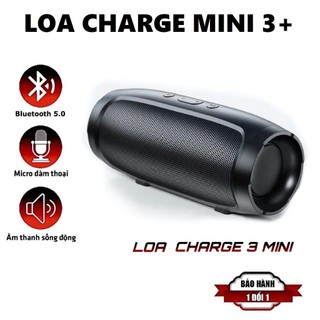 Loa bluetooth mini bass căng charge 3 pin khỏe kháng nước âm thanh siêu trầm hỗ trợ usb thẻ nhớ