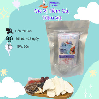 1 gói gia vị đầy đủ tiềm gà ,vịt,..