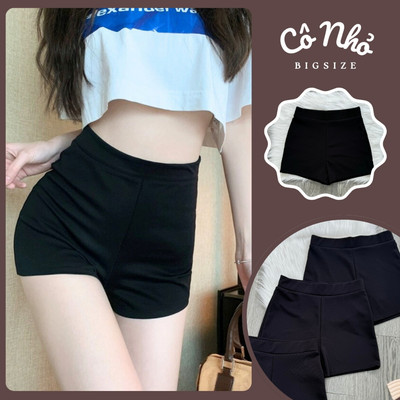 Quần Legging Nữ Dáng Quần Đùi Ôm Cạp Cao Tập Thể Thao Yoga Vải Umi Gân Co Giãn CÓ BIGSIZE Q511