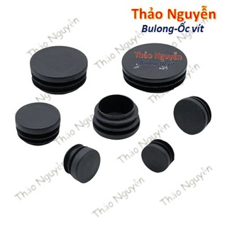 Đầu bịt trong ống sắt phi 10, 12, 16, 19, 22, 25, 28, 32, 35, 38, 40, 42, 48, 50, 60mm dùng cho chân bàn ghế.
